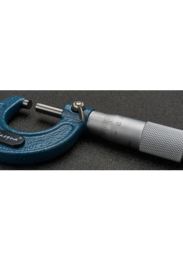 Dasqua 4111-8105 Mikrometre 0-25 Mm / 0.01 Mm