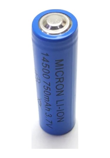 Micron 750 mAh 3.7 V 14500 Li-Ion Şarj Edilebilir Pil