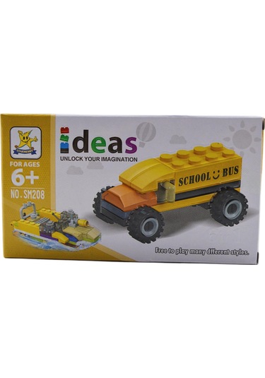 Kızılkaya Ideas Arabalar 2in1 21 Parça Sm208b-02