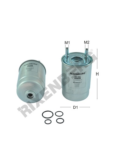 Renault Fluence Megan Iıı 1.5dcı-1.9dci 09 Yakıt Filtre Rxf2545-8201015125-wk9012x