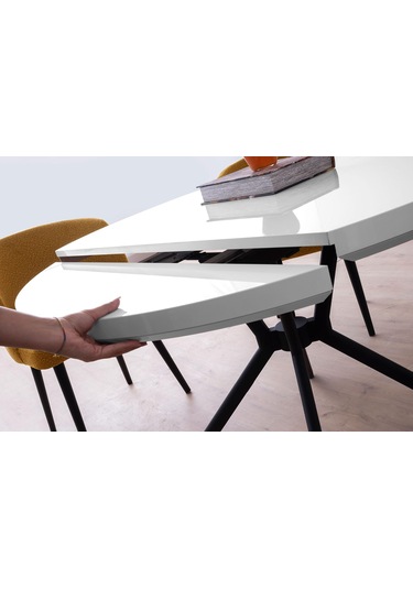 Talin Masa, Arel Sandalye, Beyaz, 120x70 Beyaz