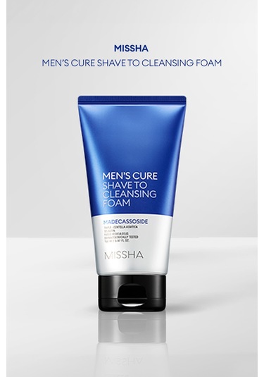 Özel İçerikleriyle Nemlendiren, Temizleyen Tıraş Köpüğü Men's Cure Shave To Cleansing Foam