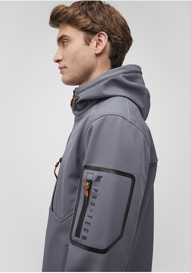 Mavi - Kapüşonlu Lacivert Ceket 0110264-80776 Lacivert