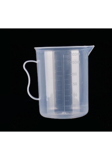 Jms Pişirme Kabı Sıvı Ölçüsü Jugcup Konteyneri İçin Şeffaf Plastik Dereceli Ölçüm Kabı 50ml 1