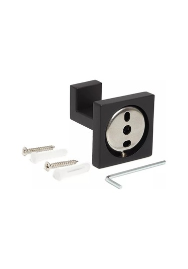 Bathpremium Siyah Mat Havlu Askı Kancası 232876358 Siyah Mat