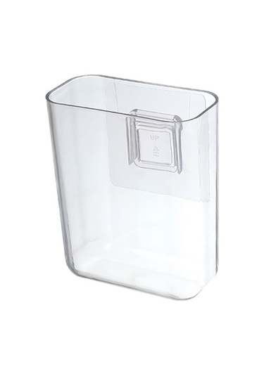 Geeroyoo Duvar Montlu Şeffaf Plastik Organizer - Telefon Ve Küçük Eşyalar İçin Yer Kazandıran Hafif Depolama Kutusu