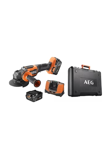 Aeg BEWS 18-125BLPX2-502C 5.0Ah Çift Akülü Kömürsüz Taşlama - T4935480858