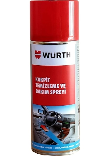 WÜRTH Kokpit Temizleme Ve Bakım Spreyi 400 Ml