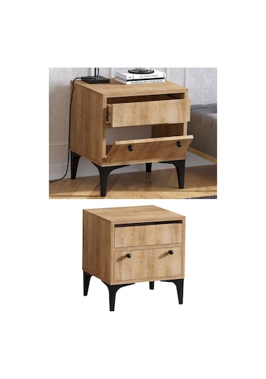 Decormet Orabella Komodin Safir Meşe Safir Meşe