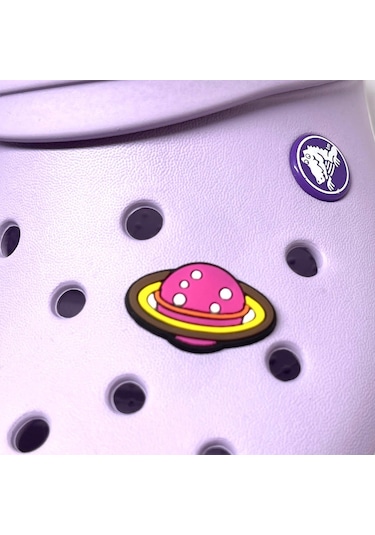 Crocs Terlik Süsü & Renkli Aksesuar Jibbitz Pembe (498054255)