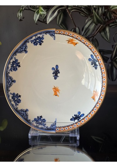 Konyax Yemek Tabağı Set 6 Kişilik Hybrıd1 Çok Renkli