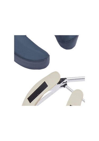 Suntek U Şeklinde Yastıklı Pu Deri Hafif Minderli Masaj Lacivert