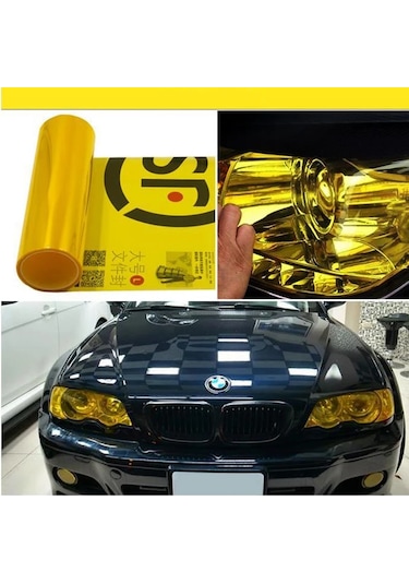 Far Stop Filmi 30 Cm X 1 Mt Sarı Yellow Std-fs-sr