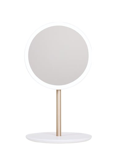 Sones Hm-02 12 Led Taşınabilir Şarjlı Manyetik Katlanır Seyahat Hafif Makyaj Aynası Kayısı