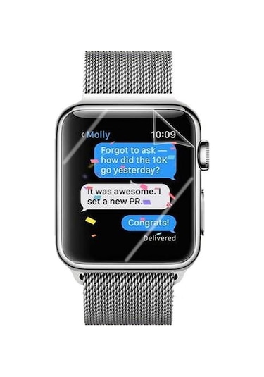 Ecr Apple Uyumlu  Watch 42Mm 1-2-3. Nesil Ekran Koruyucu (2 Adet)