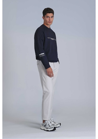 Lufian Erkek Sweat 112030144 Lacivert Lacivert
