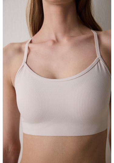 Penti Ribbed Micro Bonding Seramik Bej Üst