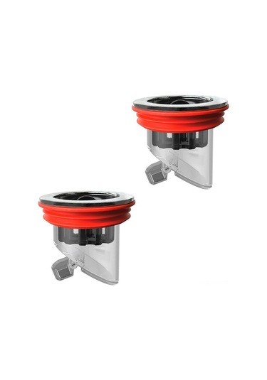 Besthome1 Anında Kokuyu Engelleyen Drenaj Klapanı, Saç Filtresi İçeren, Kırmızı Kırmızı
