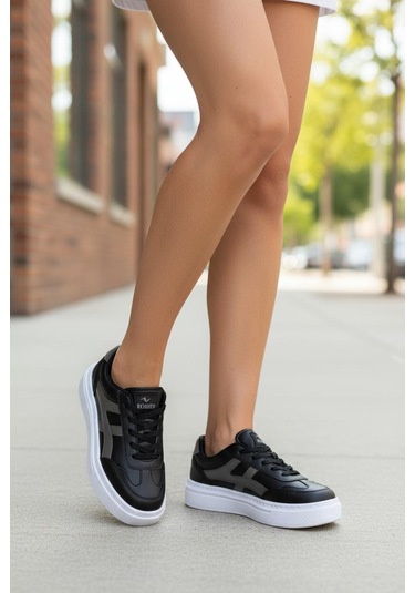 Tıgra Kadın Sneaker Ayakkabı-siyah Siyah