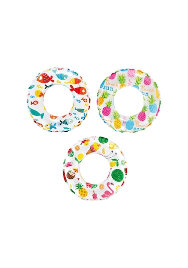 Desenli Lüks Simit 51 Cm İntex - 59230