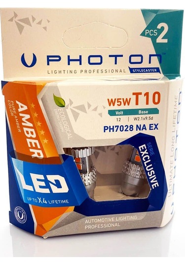 T10 Turuncu W5W 15Smd 12V Exclusive Park Led Ph7028 Na