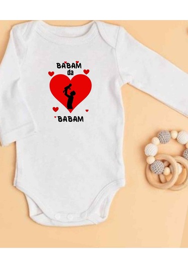 Lupi İsimli Zıbın Yazılı Bebek Zıbın Kum-bakır Beyaz