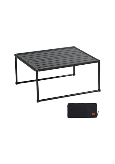 Reedark Büyük Boy Alüminyum Çadır Piknik Masağı: Katlanabilir, Taşınabilir, Çok Fonksiyonlu, 15kg Yük Kapasitesi, Depolama Çantası İçerir Çok Renkli