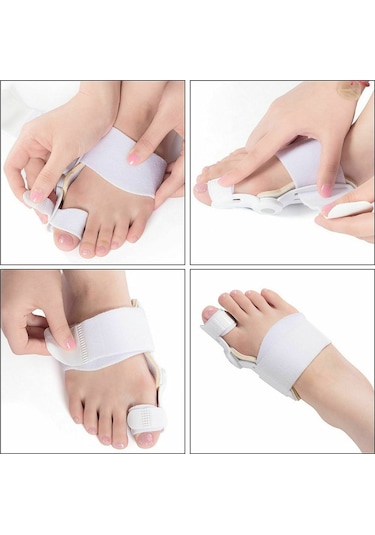 Ayak Başparmak Kemik Düzeltici Halluks Valgus Bunyon Gece Ateli