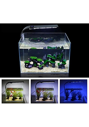 Ast X9 İnce Led Balık Tankı Klipsli Işık Yüksek Güçlü Su Lambası, Özellikler: Ab Yüksek Versiyon