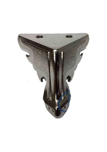 Kelebek Ahşap, Mdf, Sunta Sandık Ayağı, Kutu Ayak 2,5 Cm - Nikel Ahşap