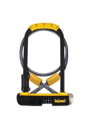 Onguard 8012c Combodt U+kablo Kilit Bulldog Sarı