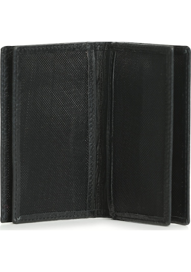 Lufian Cate Erkek Deri Kartlık Siyah Siyah 112240009100100 Siyah