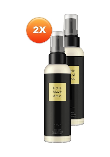 Avon Little Black Dress Kadın Vücut Spreyi 2 x 100 ML