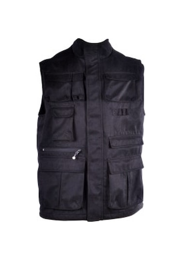 Vest Erkek Balıkçı Yelek Antrasit