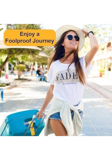 Besthome1 6 Adet Rehber Plastik Bagaj İsim Kartı Tanımlayıcıları Seyahat Çantası Etiketleri