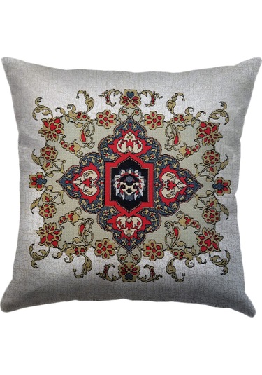 K13-Dokuma Goblen Kırlent Kılıfı