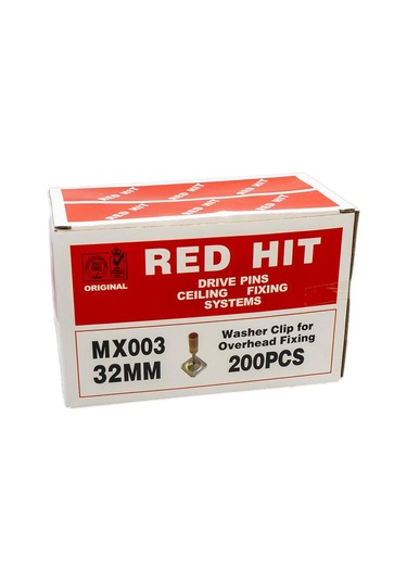 Red Hit Mx003 Kare Pullu Barutlu Çivi 32 Mm 200 Lü Paket