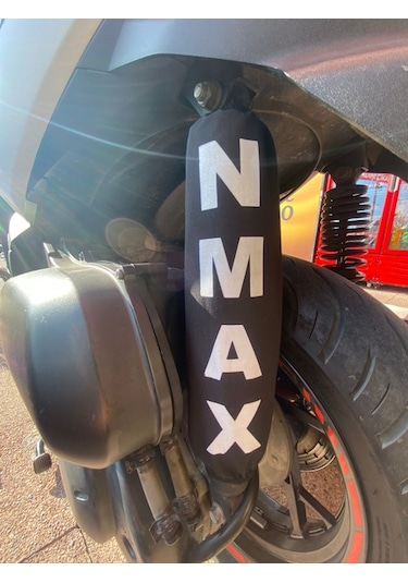 Yamaha Nmax 125 Amortisör Kılıfı Çorabı Siyah