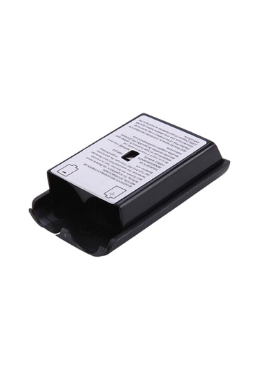 Yues Xbox 360 Batarya Kapağı Pil Yuvası 2 Adet Siyah