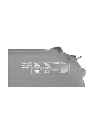 Outwell Sleepin Double 5.0 Cm İki Çift Kişilik Yalıtımlı Şişme Mat 400035 Siyah