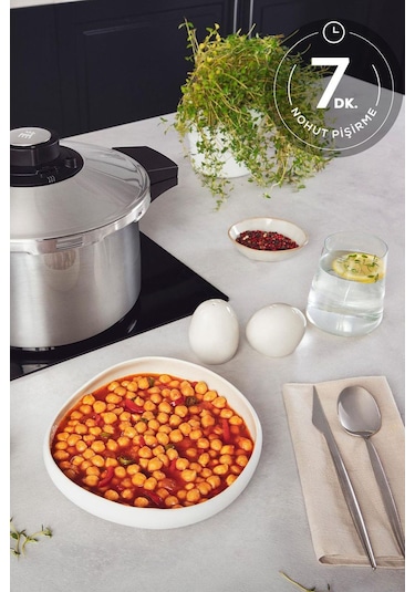 Karaca Quick and Safe İndüksiyon Tabanlı Düdüklü Tencere Seti 6+8 Lt