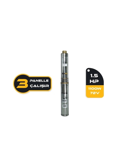 Dc Dalgıç Pompa 1.5hp / 1100w / 72v 4dc6-84-72-1100