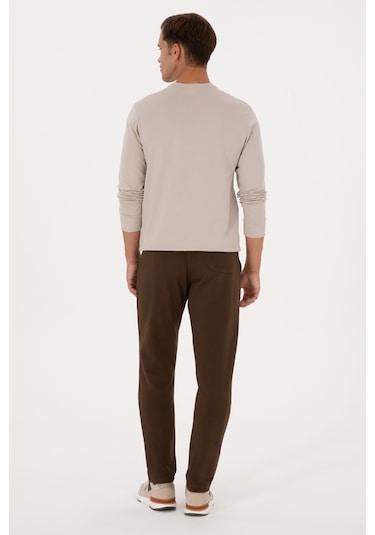 U.s. Polo Assn. Erkek Kahverengi Eşofman Altı 50313747-vr029 Kahverengi