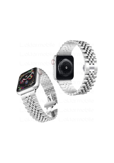 Apple Uyumlu  Watch Metal Kordon Kayış Jubilee Bilezik