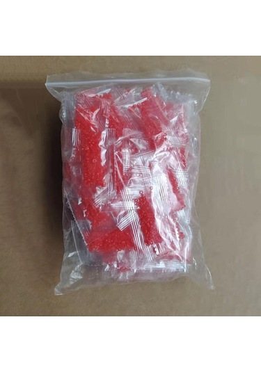 Homyl 100x Elastik Kauçuk Pelet Yem Bantları Bloodworm 1-mm