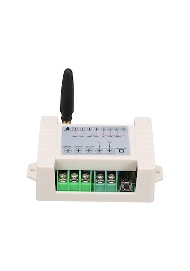 Springsun Ak-dl02c İki Yollu Endüstriyel Kontrol Cihazı + 3 Tuşlu Kumanda 433mhz, 1527 Çip - Ac85-250v, Motor/perde/aydınlatma Kontrolü