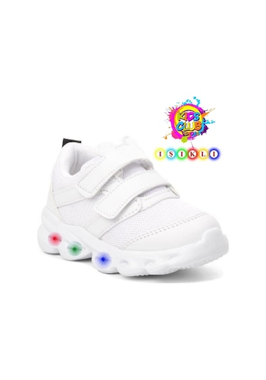 Cool Caty Işıklı Sneaker Bebek Spor Ayakkabı Beyaz