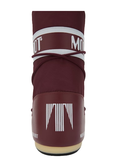 D013 Burgundy Bot Kar Kadın 80d1400440 Moon Boot Icon Nylon 35-41 Bordo
