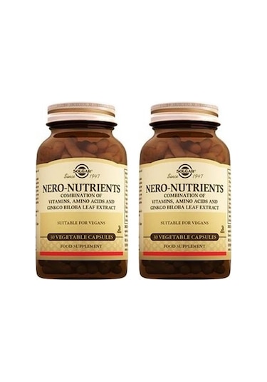 Solgar Nero-Nutrients 30 Kapsül 2 Adet