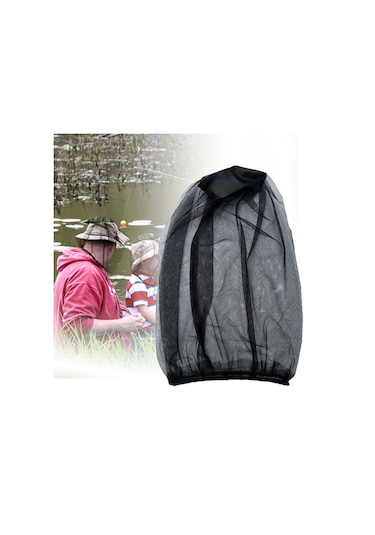 Homyl Yürüyüş Tırmanma Açık Için Kafa Net Mesh Siyah Siyah